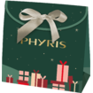 PHY dárková taška zelená