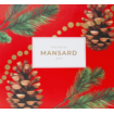 Adventní kalendář Mansard červený