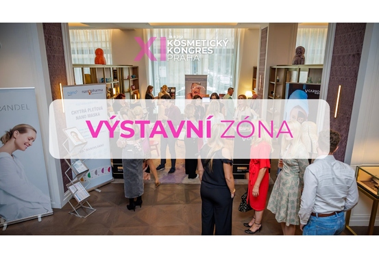 Výstavní zóna XI. Kosmetického kongresu Praha 2026 ZDARMA