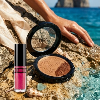 Protective Compact Powder n.52 + Protective Lip Gloss n.12+ kosmetická taštička ZDARMA