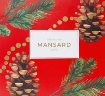 Adventní kalendář Mansard červený