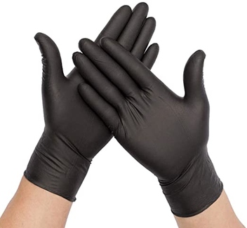 Nitrilové rukavice - černé balení - 10ks