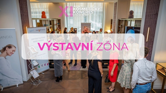 Výstavní zóna XI. Kosmetického kongresu Praha 2026 ZDARMA